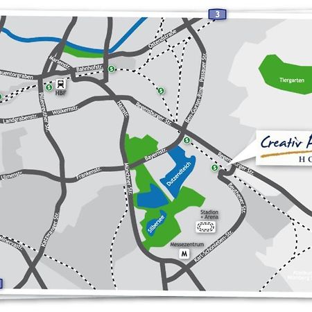 נירנברג Creativ Park Hotel מראה חיצוני תמונה