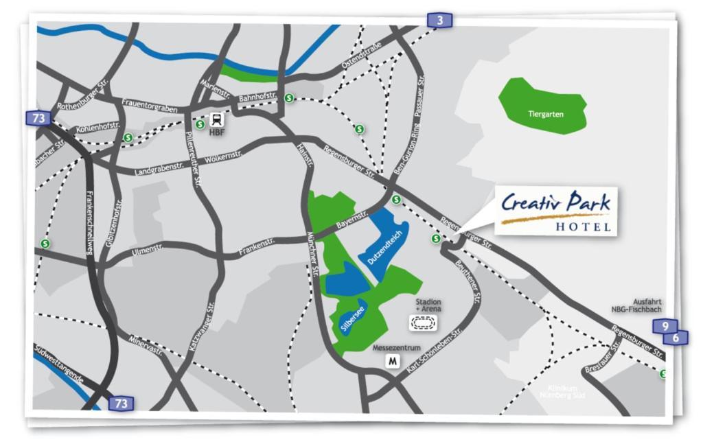 נירנברג Creativ Park Hotel מראה חיצוני תמונה